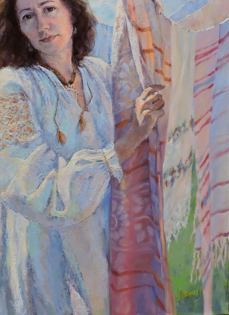 Oil painting Catherine Procach Olesia - 5