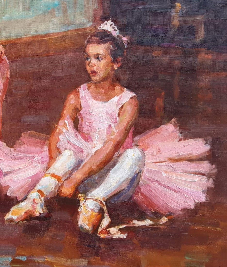 Oli painting Little ballerinas Tepeta Miacheslav - 7