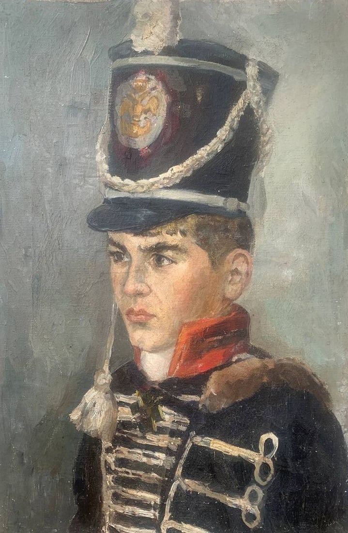 Oil painting young maestro Irina Palashchenko: Title: Oil painting young maestro Irina Palashchenko Description: No.1531 *** ABOUT THIS PAINTING *** * TITLE: " young maestro " * ARTISTS: Irina Palashchenko * SIZE: 60x40 cm/23.62x15.74 inches' *