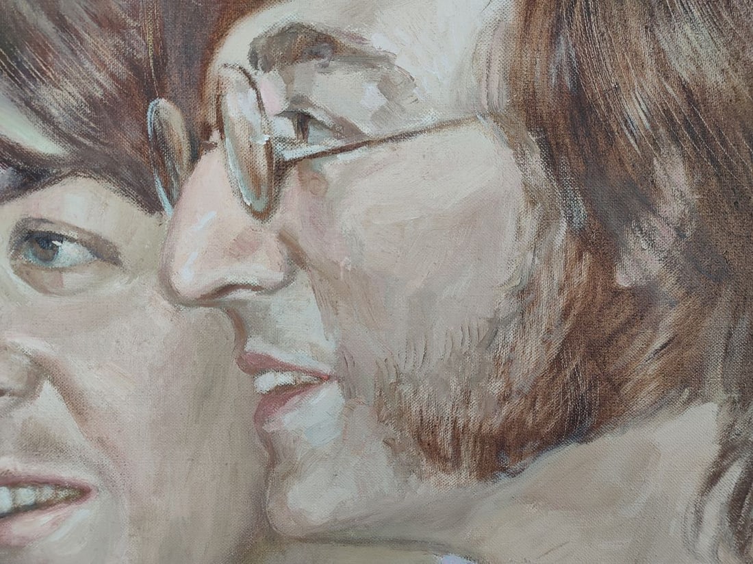 Oil paintin The Beatles Mishurovsky V. V. - 2