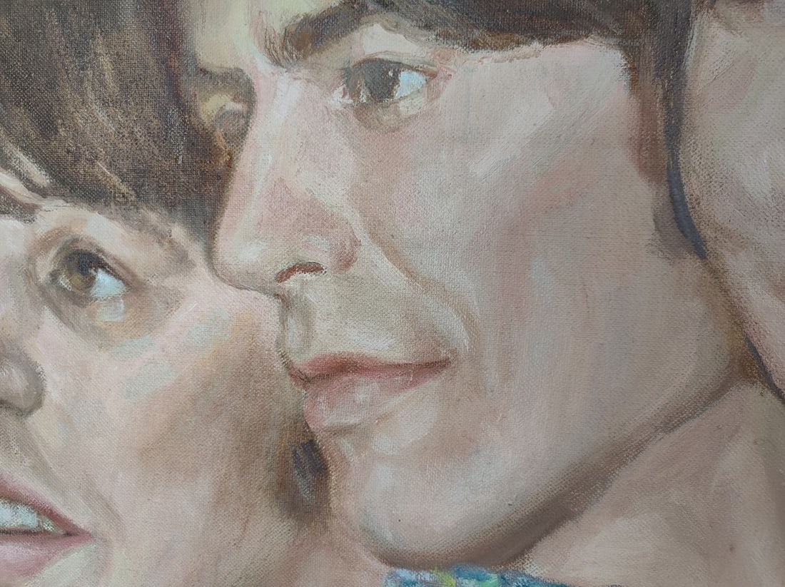 Oil paintin The Beatles Mishurovsky V. V. - 4