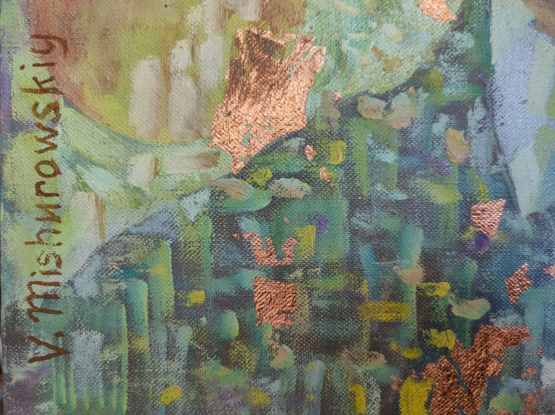 Oil paintin The Beatles Mishurovsky V. V. - 8