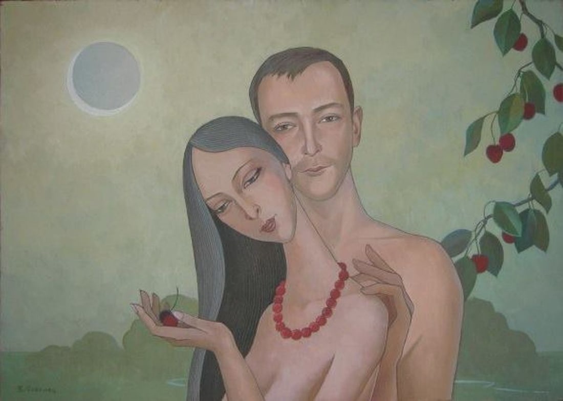 Oil painting Family Kalebets Valery: Title: Oil painting Family Kalebets Valery Description: No.Sav 30 *** ABOUT THIS PAINTING *** * TITLE: "Family" * ARTISTS: Kalebets Valery * SIZE: 50x70 cm/19.68x27.55 inches' * MEDIUM: oil, dvp *