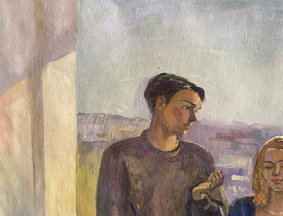 Oil painting Spring Krishtopaitis Adolis-Ionas - 2