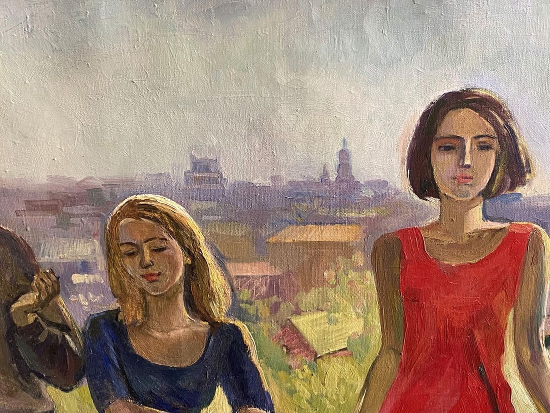 Oil painting Spring Krishtopaitis Adolis-Ionas - 3