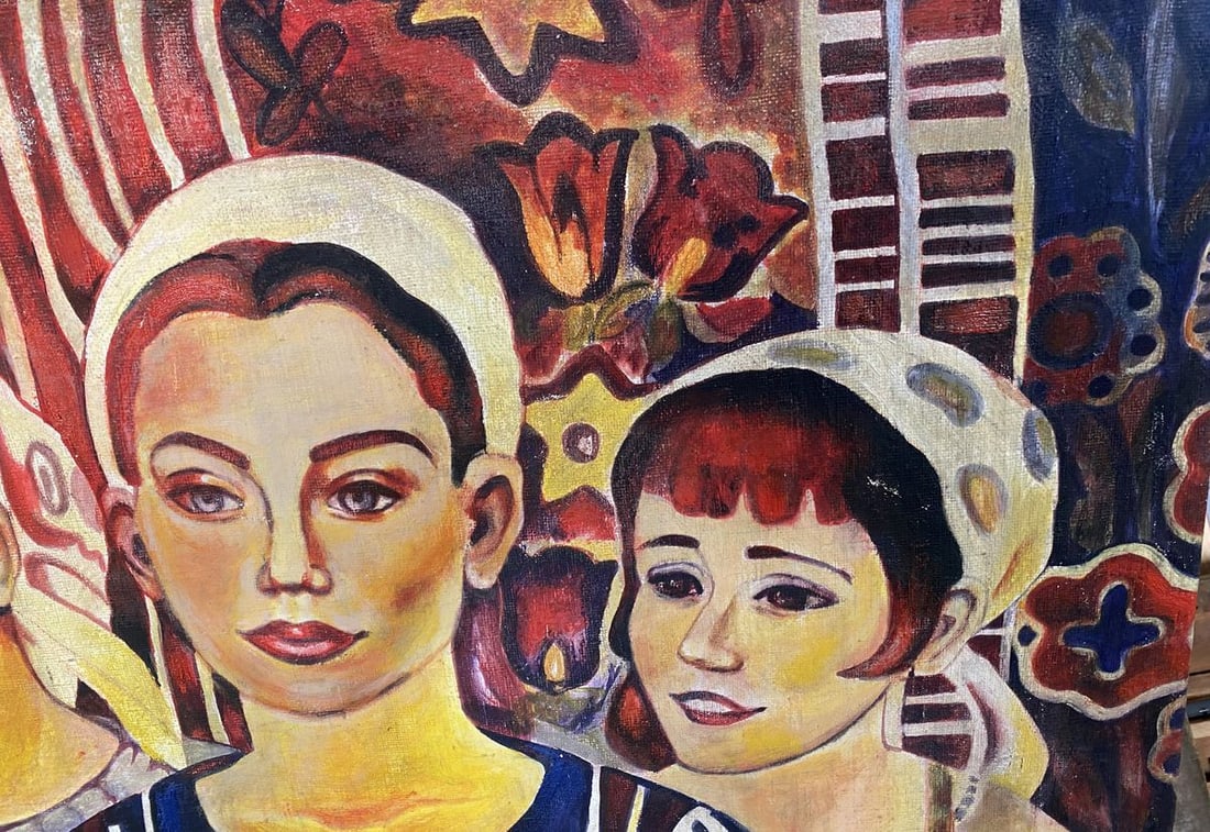 Oil painting Girls portrait Zaretskaya Maya Sergeevna - 4
