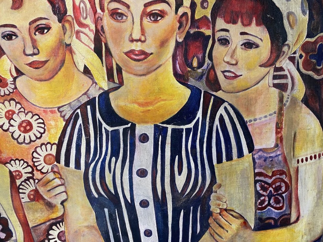 Oil painting Girls portrait Zaretskaya Maya Sergeevna - 6