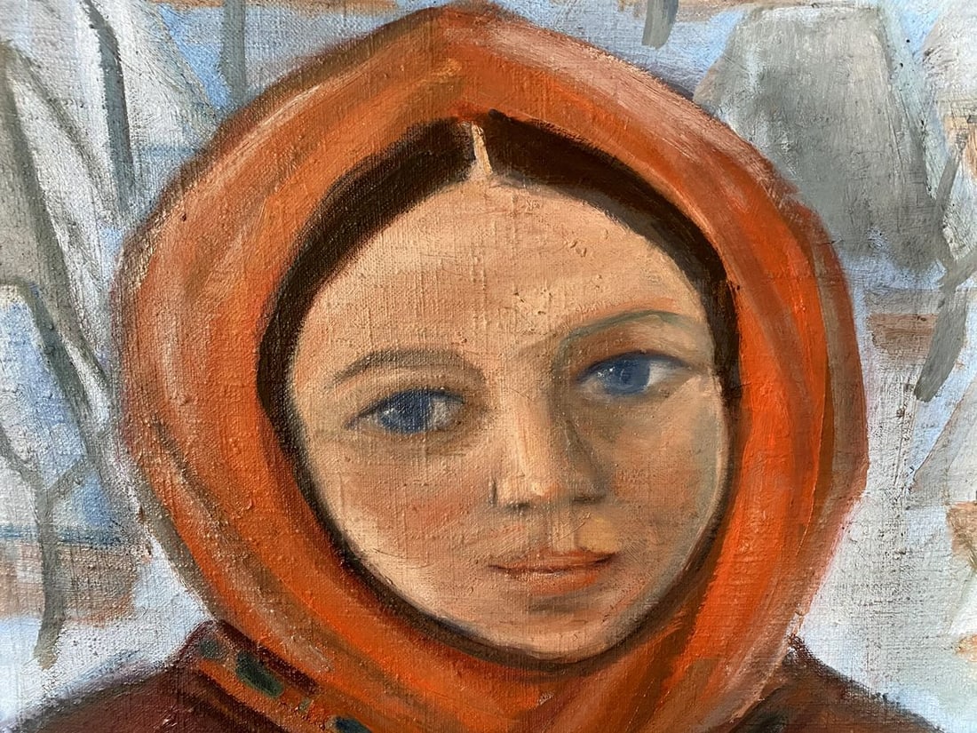 Oil painting Hutsulochka Kotska Andrey Andreevich - 4