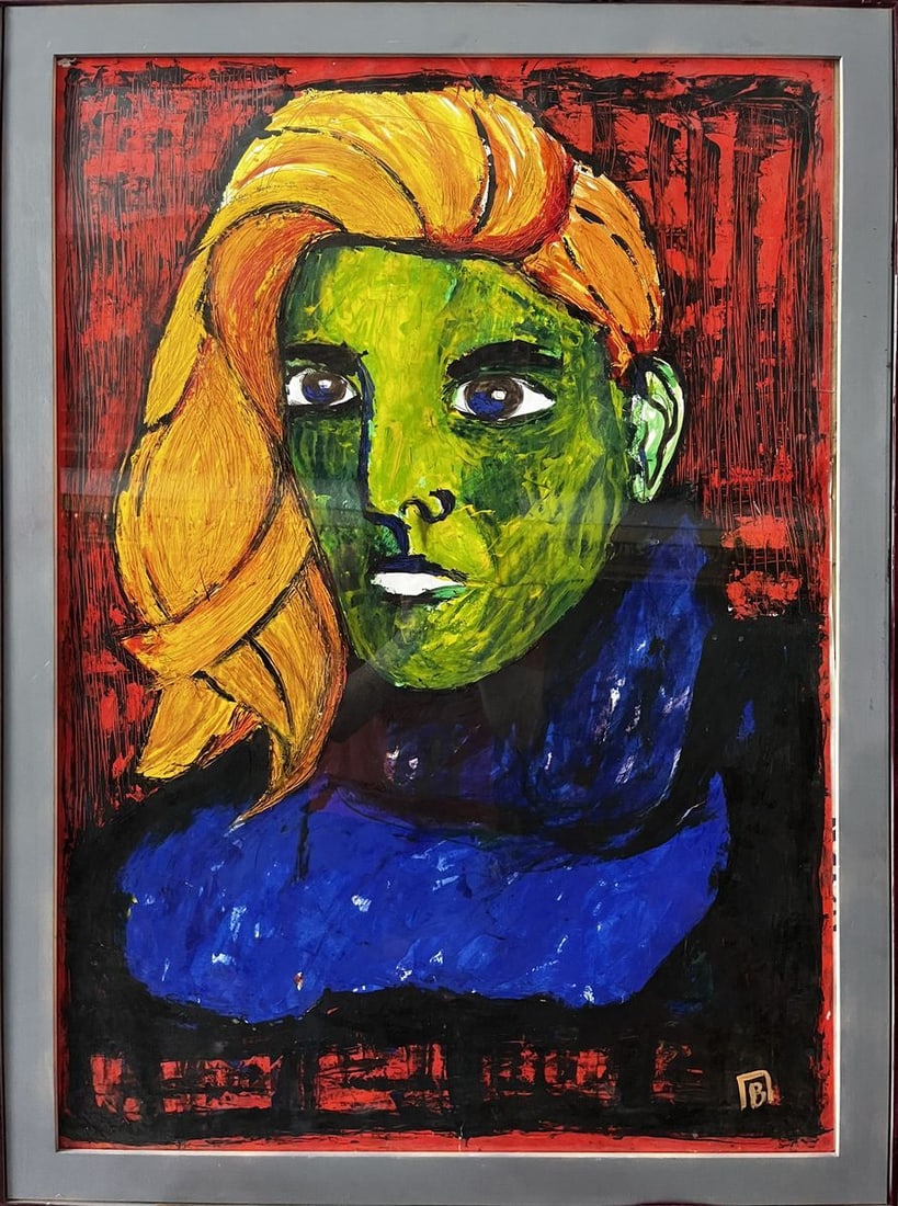 Oil painting Portrait of a man Pavlov Victor: Title: Oil painting Portrait of a man Pavlov Victor Description: No.Verne 361*** ABOUT THIS PAINTING **** TITLE: "Portrait of a man"* ARTISTS: Pavlov Victor* SIZE: 92x67 cm/36.22x26.37 inches'*