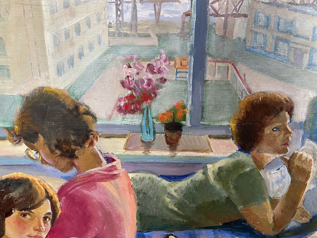 Oil painting Dormitory Khmelnitsky Alexander Anatolievich - 3