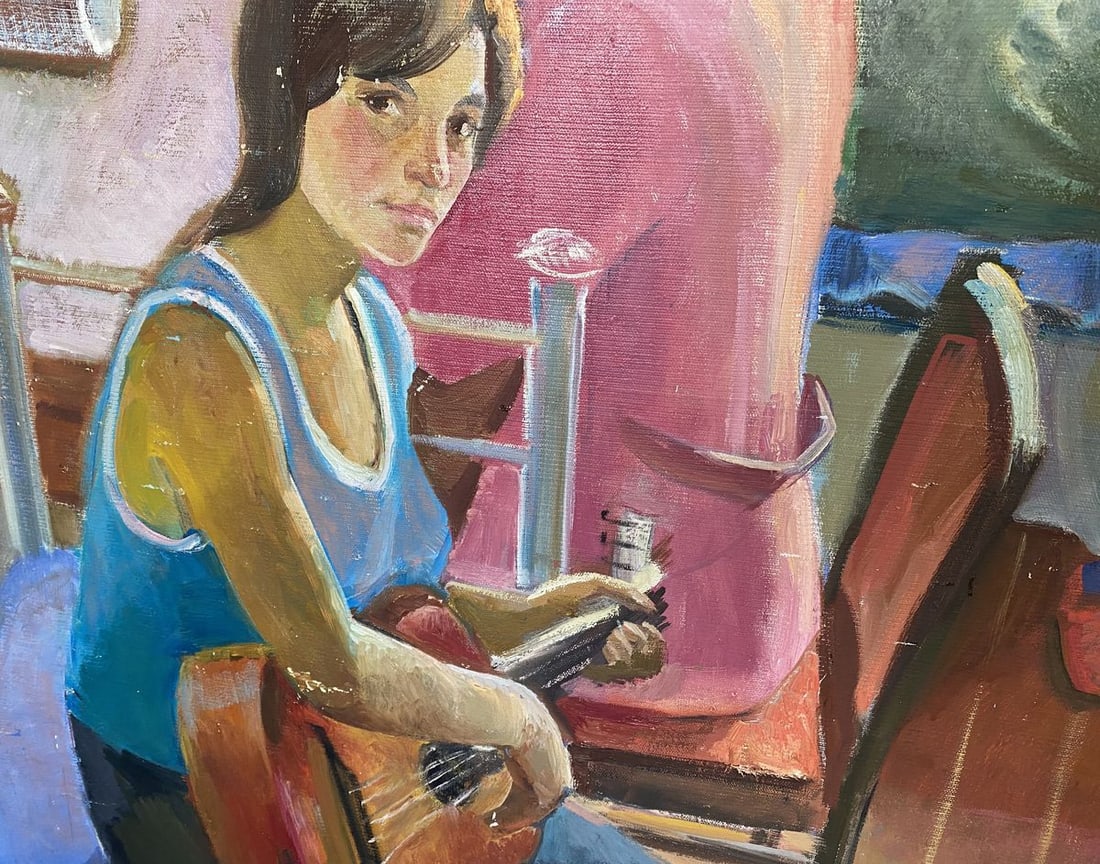 Oil painting Dormitory Khmelnitsky Alexander Anatolievich - 6