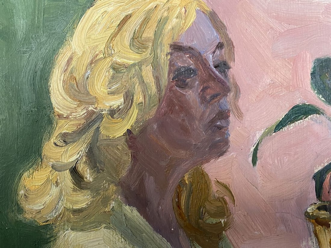 Oil painting After a hard day Selskaya Margarita Ivanovna - 2