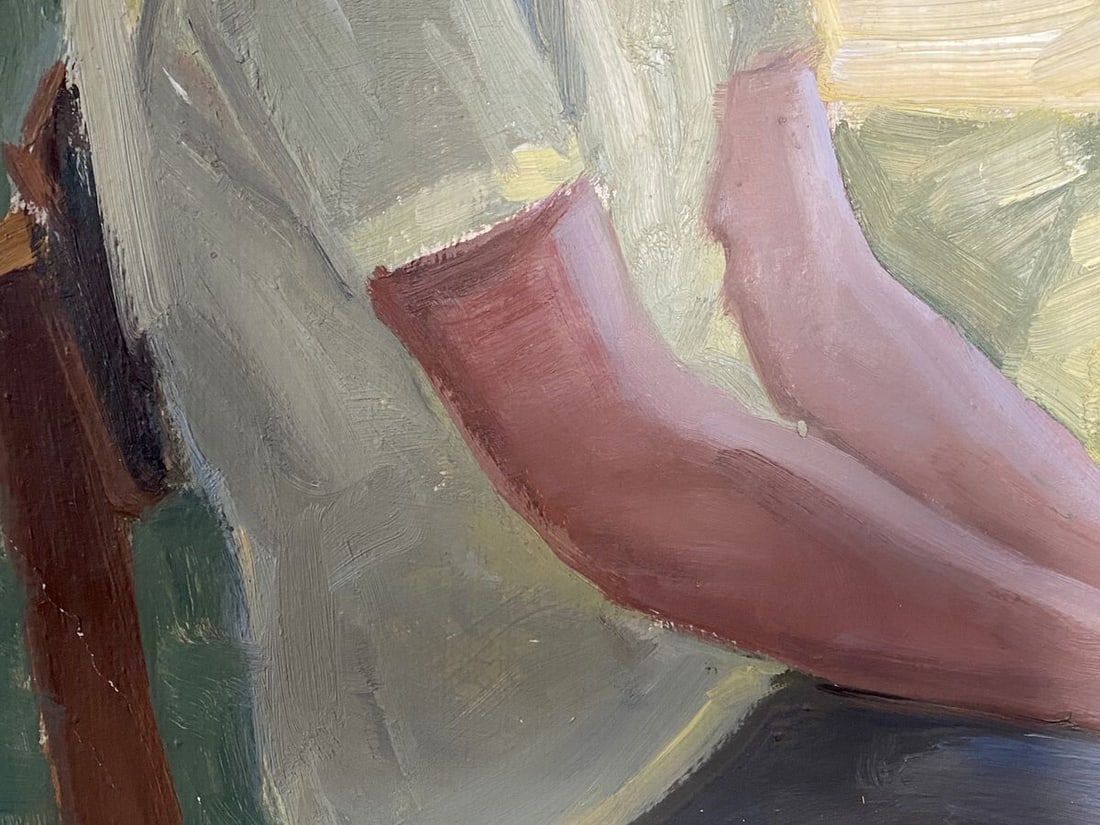 Oil painting After a hard day Selskaya Margarita Ivanovna - 5
