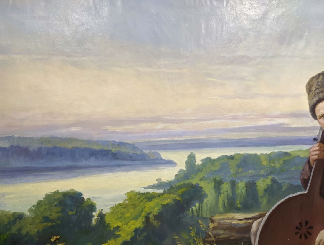 Oil painting Portrait of Shevchenko - 3