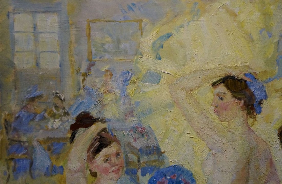Oil painting Portrait of naked girls Tytarenko Odarka Anatoliivna - 3