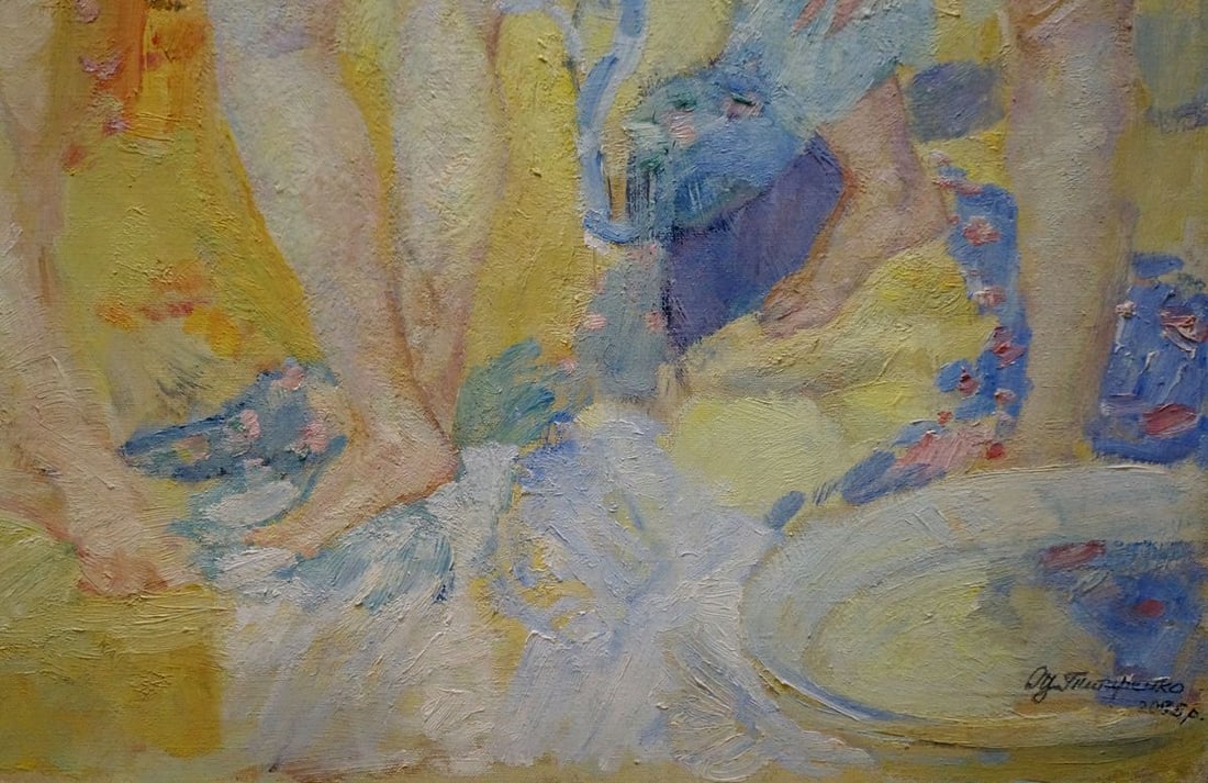 Oil painting Portrait of naked girls Tytarenko Odarka Anatoliivna - 5