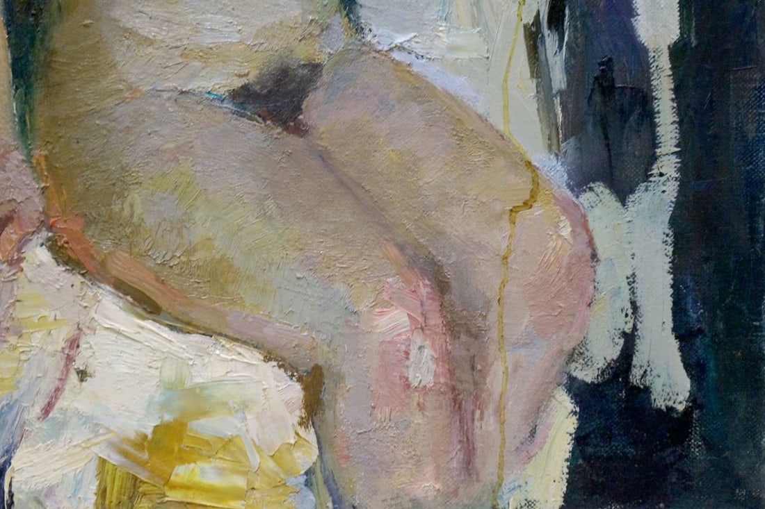 Oil painting Portrait of a naked girl Titarenko Maria Anatolyevna - 5