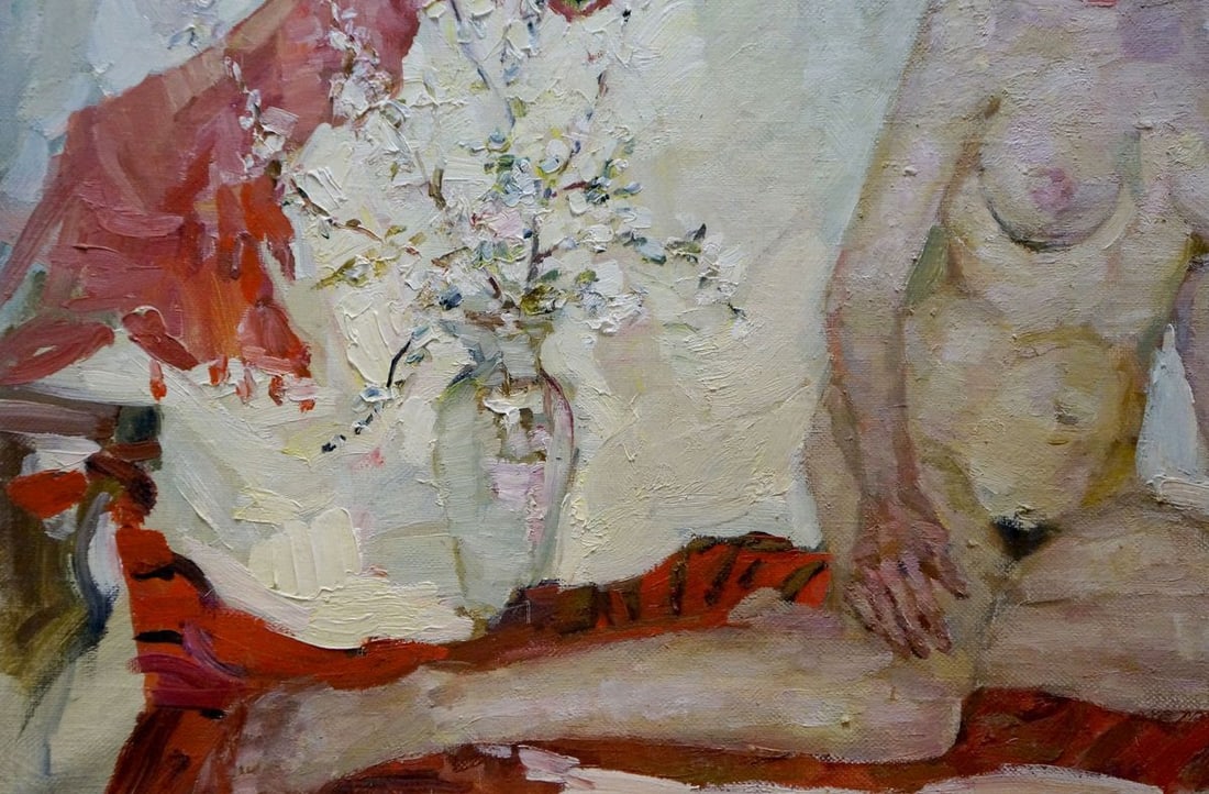 Oil painting Naked girl Titarenko Maria Anatolyevna - 2