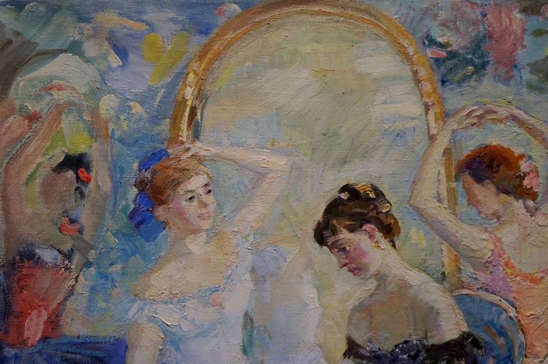 Oil painting Before the performance Titarenko Maria Anatolyevna - 3