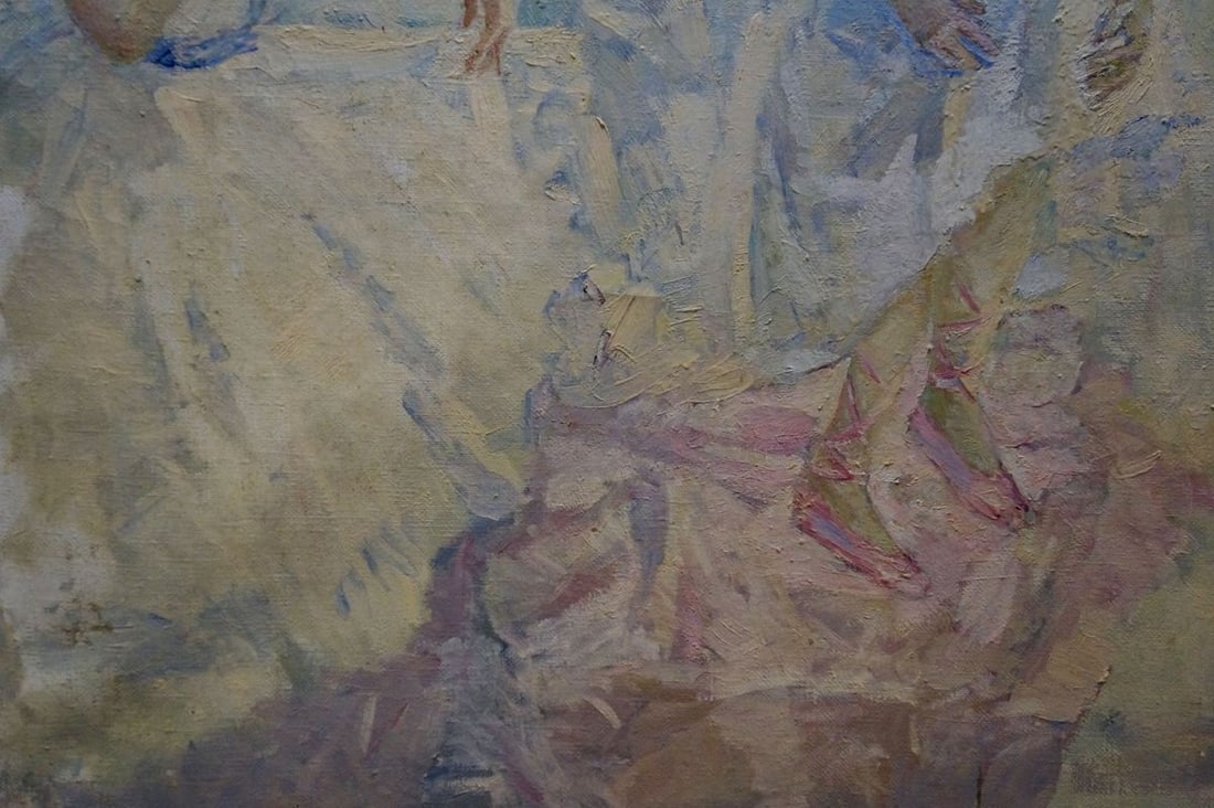 Oil painting Before going on stage Tytarenko Odarka Anatoliivna - 2