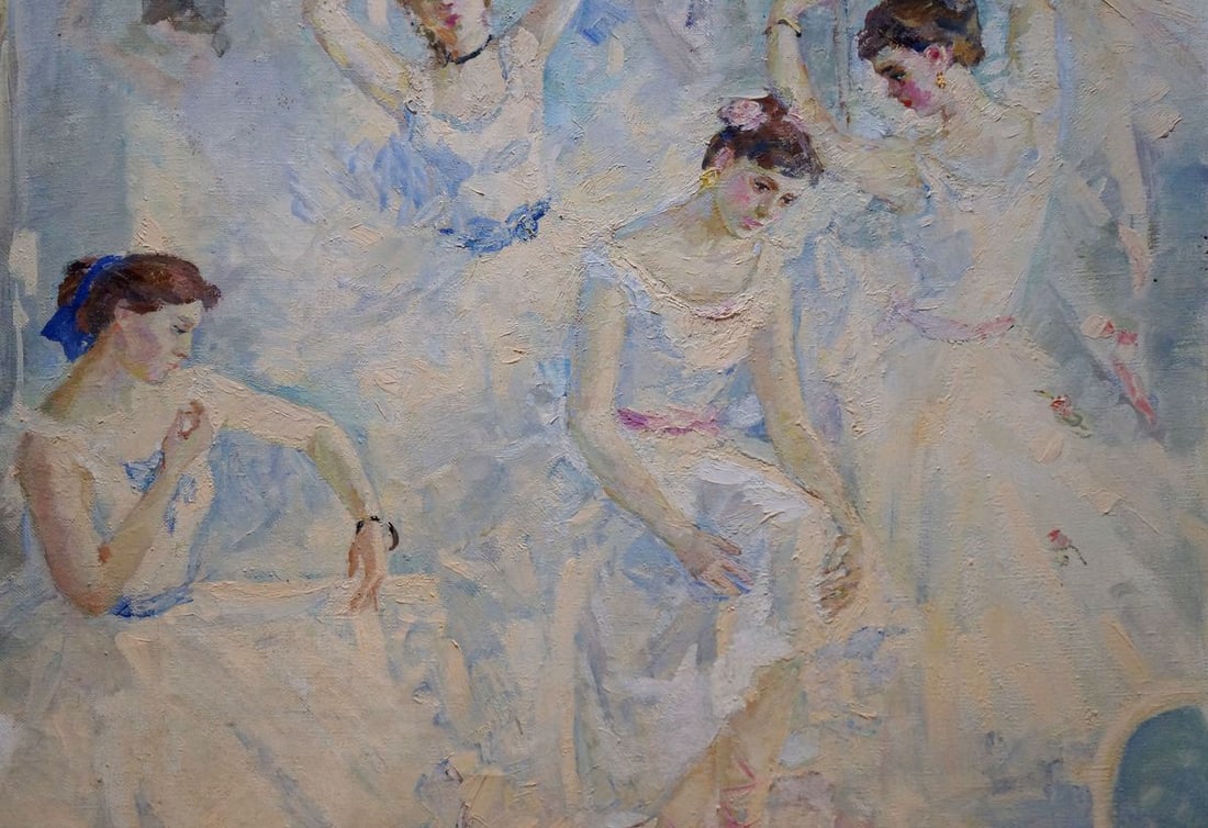Oil painting Before going on stage Tytarenko Odarka Anatoliivna - 3