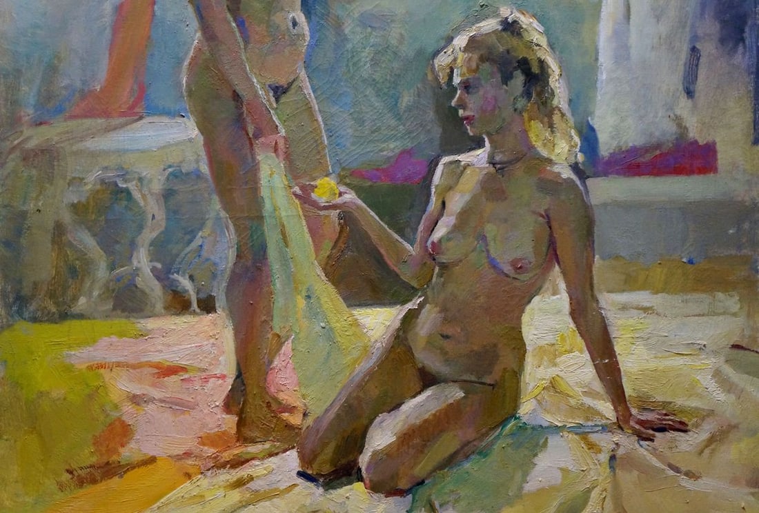 Oil painting Naked girls Tytarenko Odarka Anatoliivna - 3