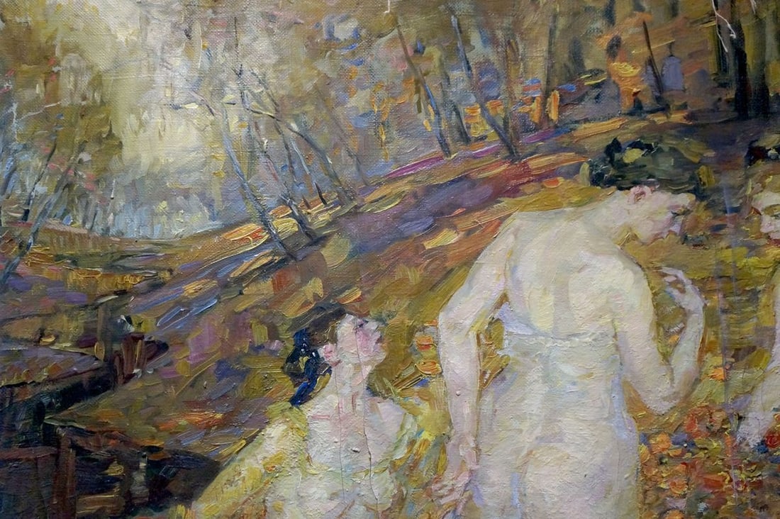 Oil painting Girls in the forest Tytarenko Odarka Anatoliivna - 3