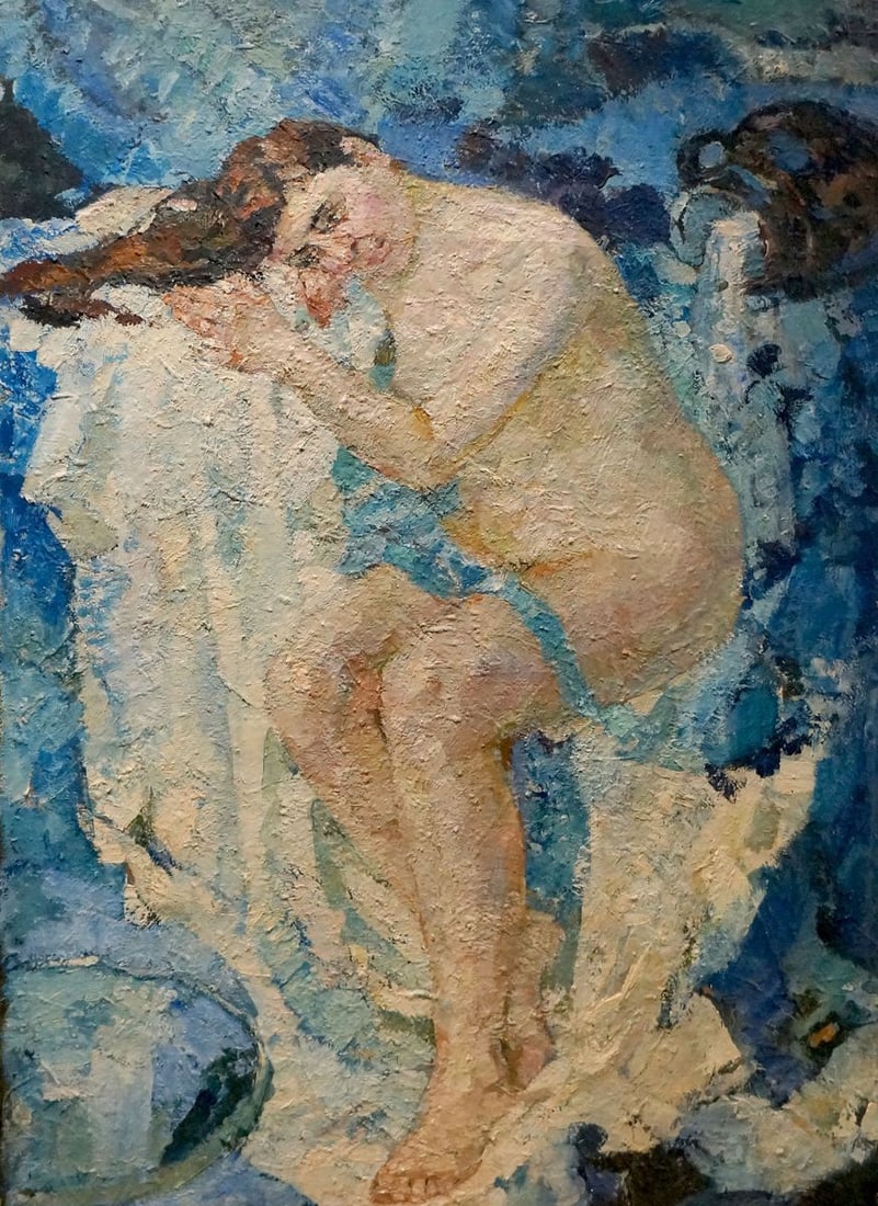 Oil painting Recreation Tytarenko Odarka Anatoliivna: Title: Oil painting Recreation Tytarenko Odarka Anatoliivna Description: No.Verns 1234 *** ABOUT THIS PAINTING *** * TITLE: "Recreation" * ARTISTS: Tytarenko Odarka Anatoliivna * SIZE: 115x85 cm/45.27