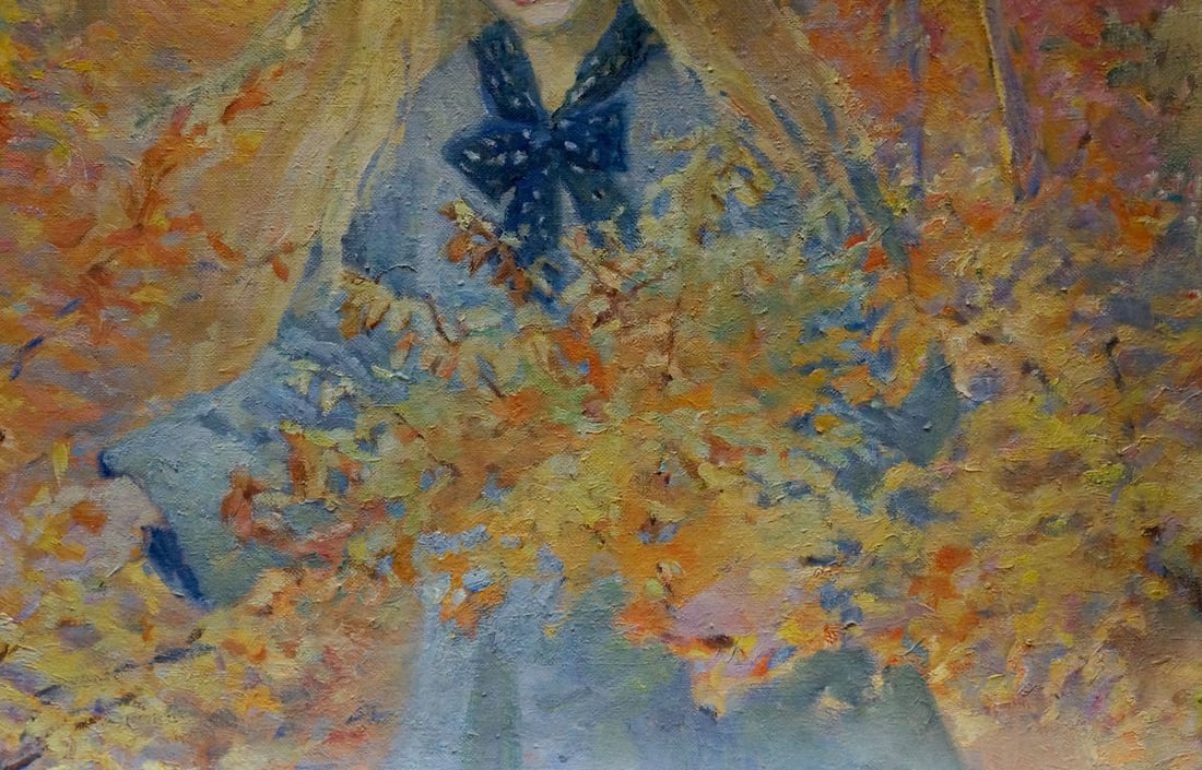 Oil painting Golden autumn Titarenko Maria Anatolyevna - 6