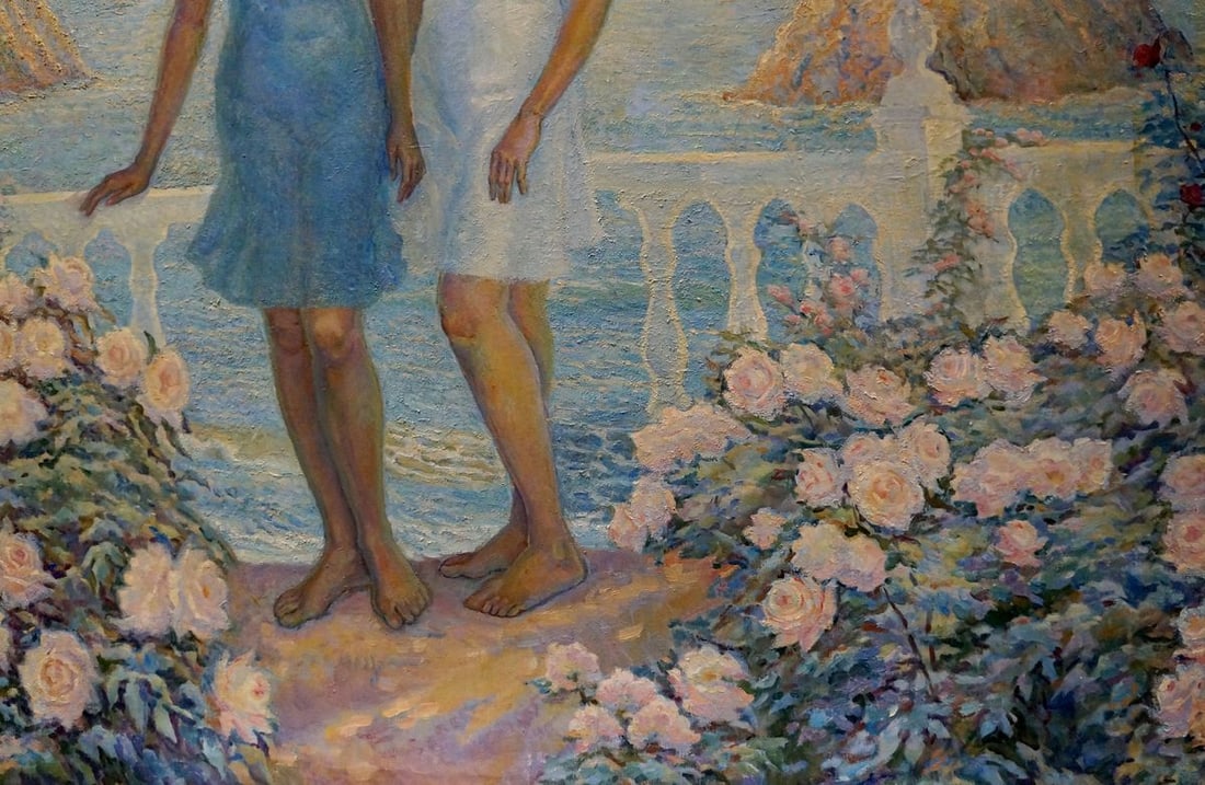 Oil painting Girls at sea Tytarenko Odarka Anatoliivna - 5