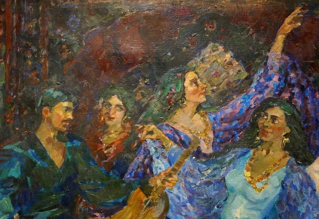 Oil painting Gypsies Tytarenko Odarka Anatoliivna - 3