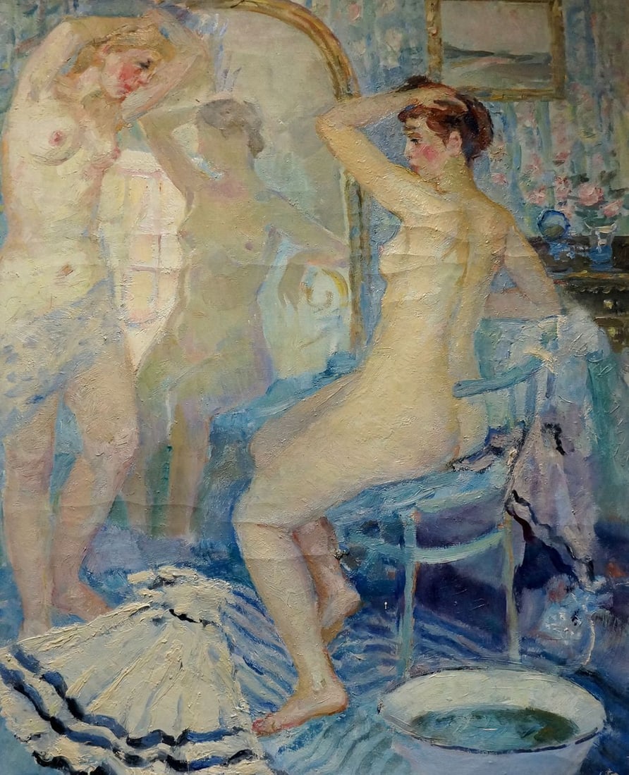 Oil painting Naked girls Titarenko Maria Anatolyevna: Title: Oil painting Naked girls Titarenko Maria Anatolyevna Description: No.Verns 1264 *** ABOUT THIS PAINTING *** * TITLE: "Naked girls" * ARTISTS: Titarenko Maria Anatolyevna * SIZE: 85x66