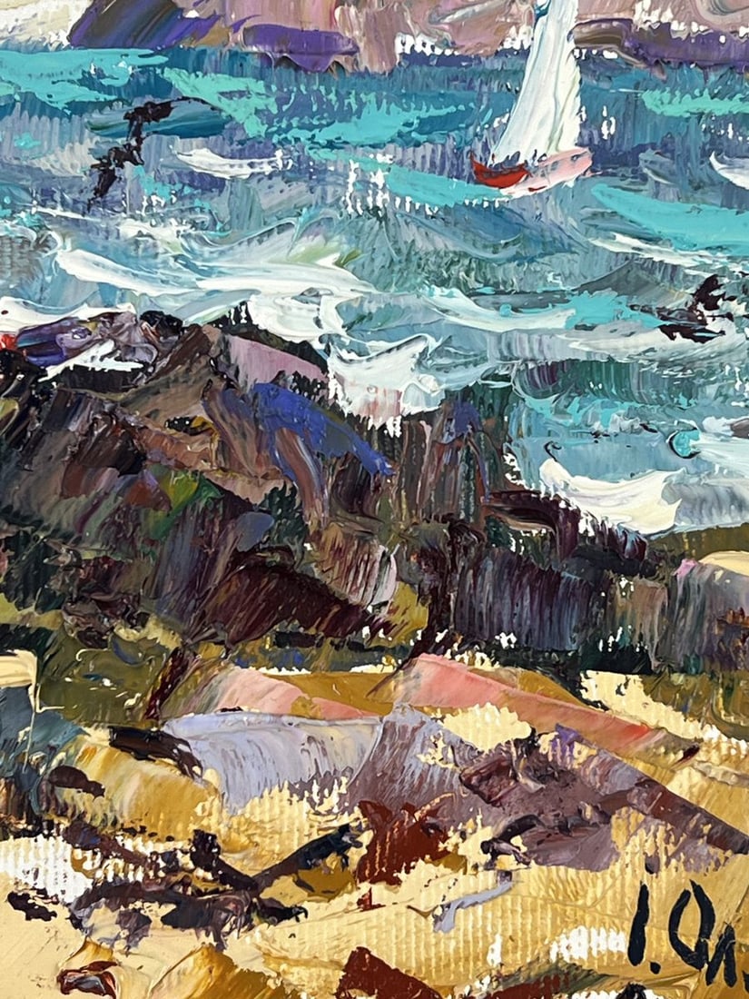 Oil painting Light Wind at Sea Oleksiy Ivanyuk - 10
