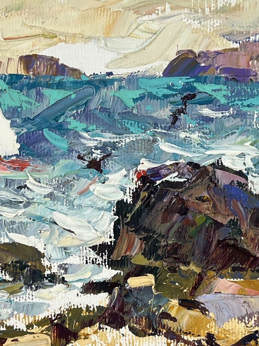 Oil painting Light Wind at Sea Oleksiy Ivanyuk - 6