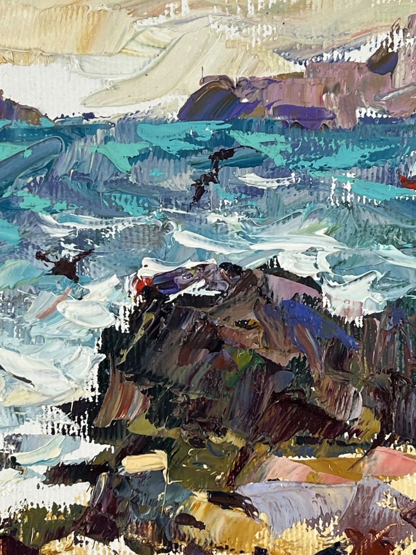 Oil painting Light Wind at Sea Oleksiy Ivanyuk - 8
