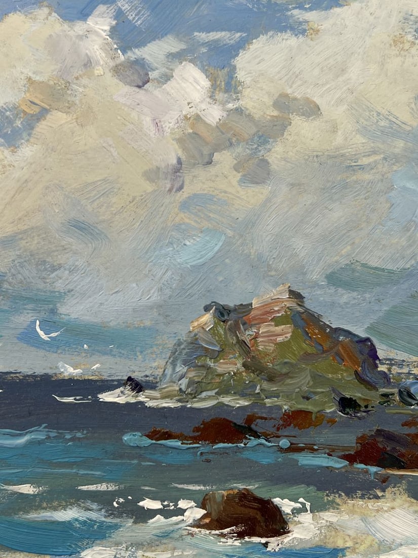 Oil painting House by the Sea Yuriy Suprunchuk - 4