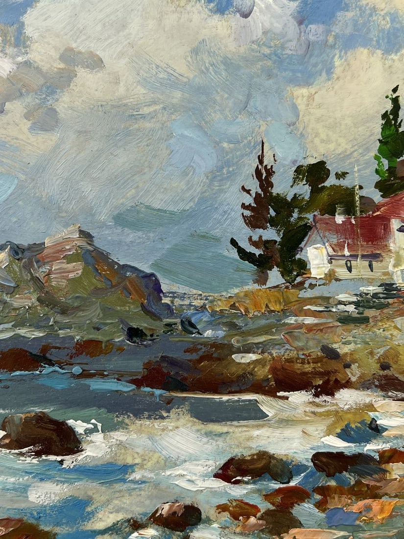 Oil painting House by the Sea Yuriy Suprunchuk - 6