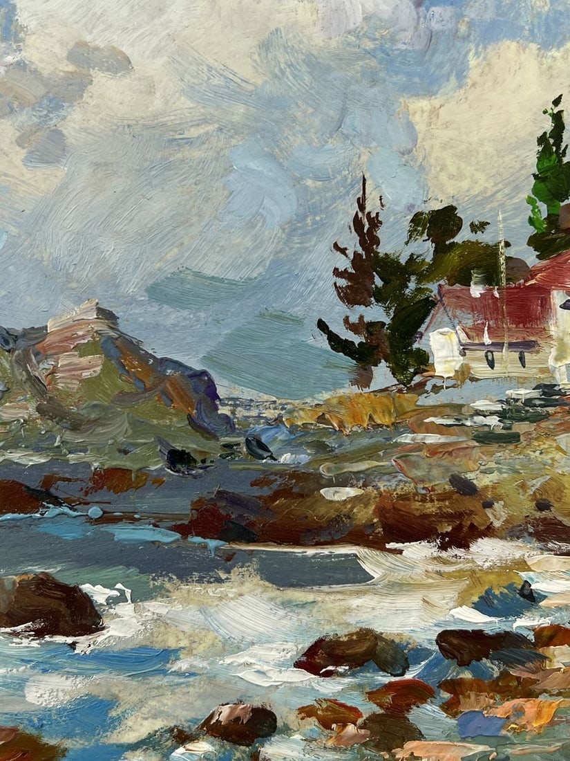 Oil painting House by the Sea Yuriy Suprunchuk - 7