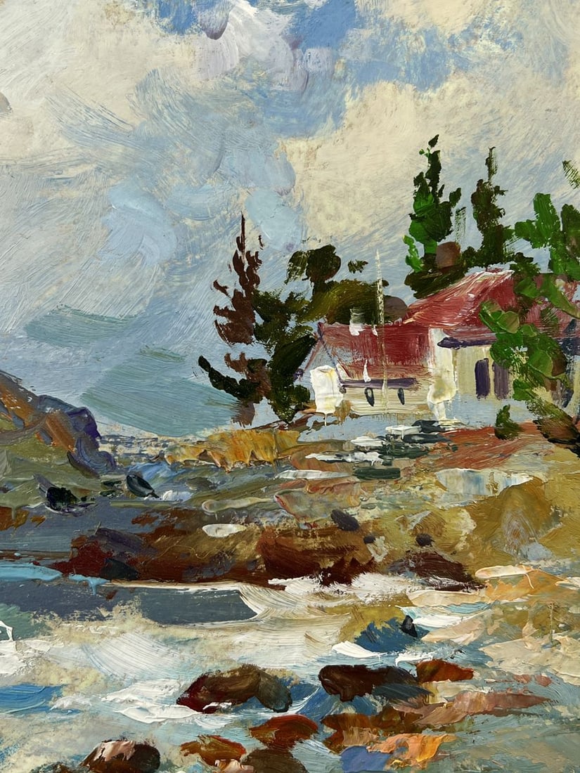 Oil painting House by the Sea Yuriy Suprunchuk - 8