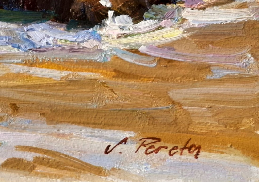 Oil painting Wave On The Shore Vyacheslav Pereta - 6