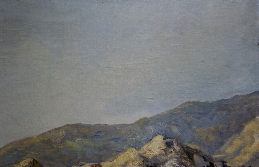 Oil painting Sea shore Ferber A. - 4