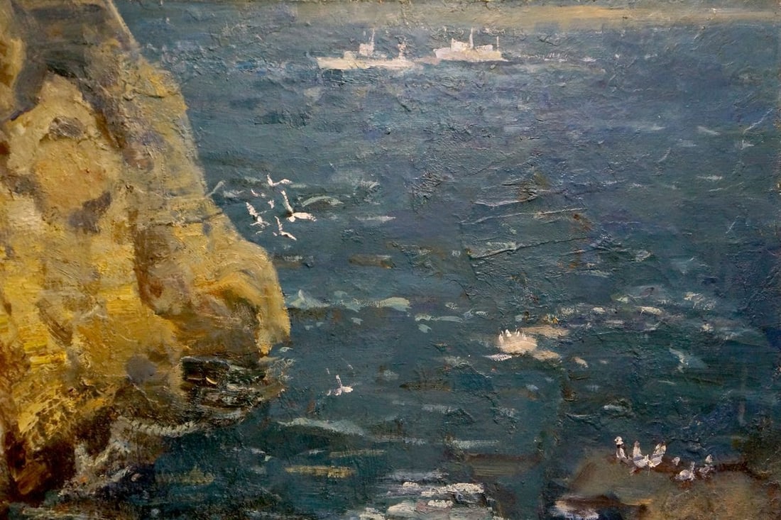 Oil painting Sea shore Merinov Alexey Iosifovich - 4
