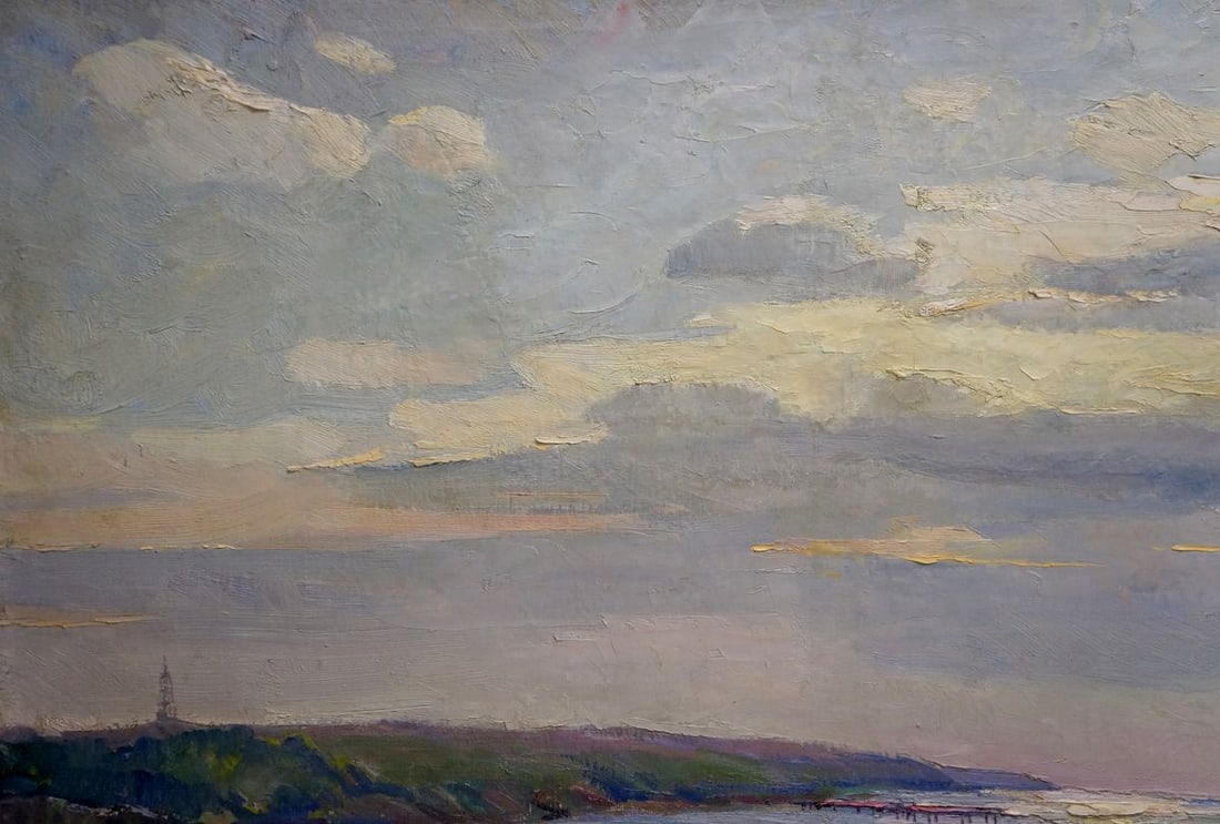 Oil painting Sea shore Nepiypivo Vasily Ignatievich - 3