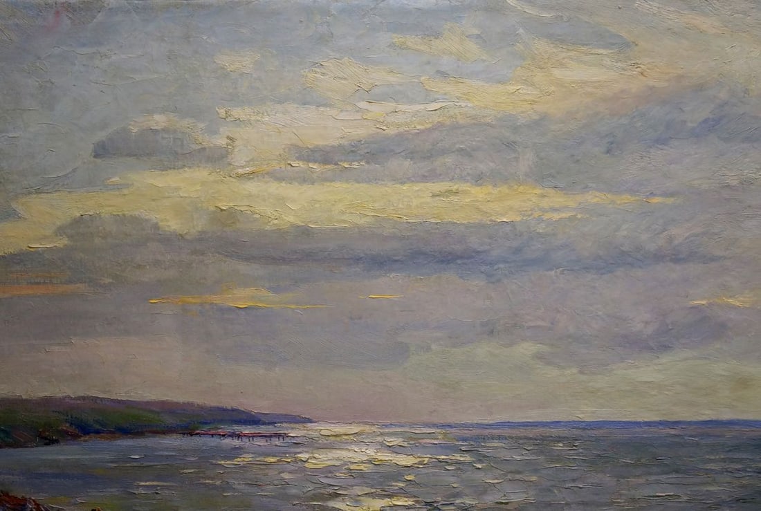 Oil painting Sea shore Nepiypivo Vasily Ignatievich - 4