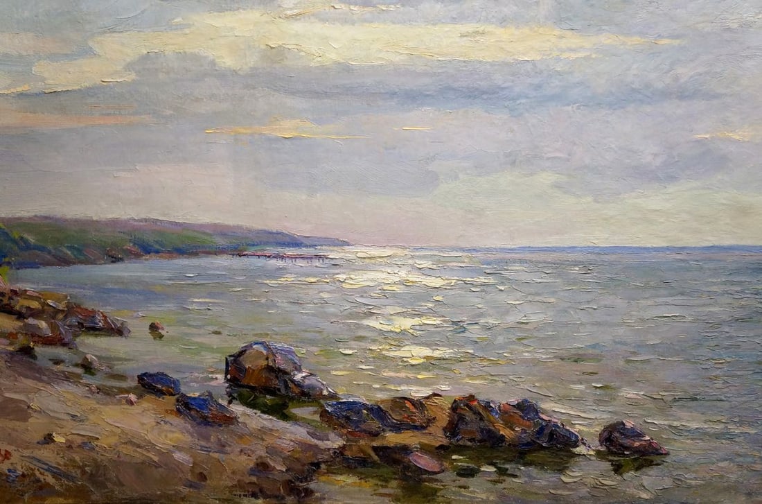 Oil painting Sea shore Nepiypivo Vasily Ignatievich - 5