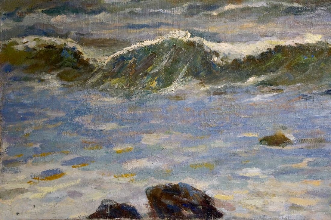 Oil painting Seascape Dobrzhansky Victor Mikhailovich - 2