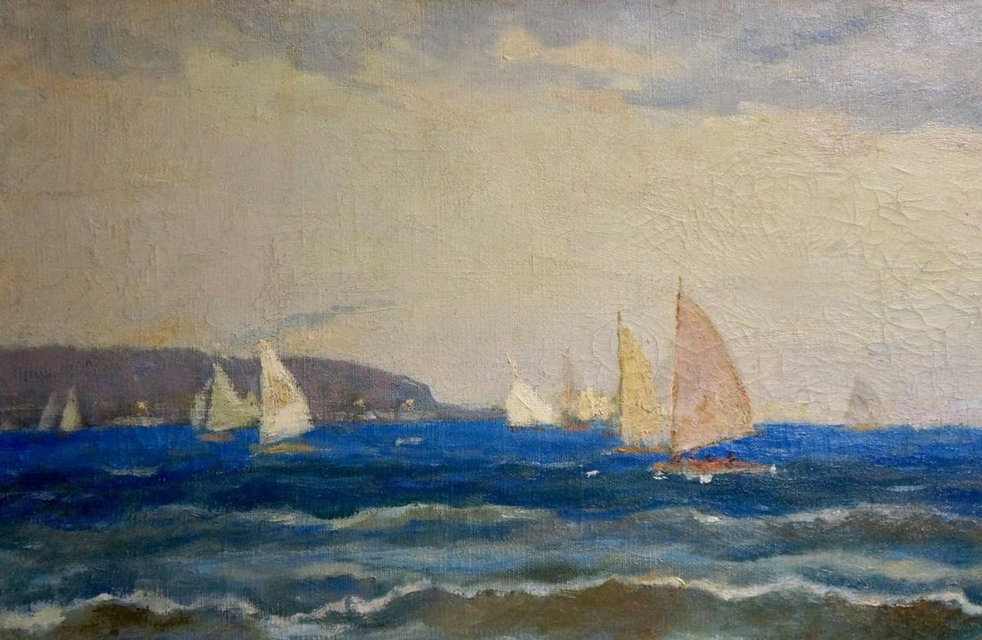 Oil painting Seascape Dobrzhansky Victor Mikhailovich - 3