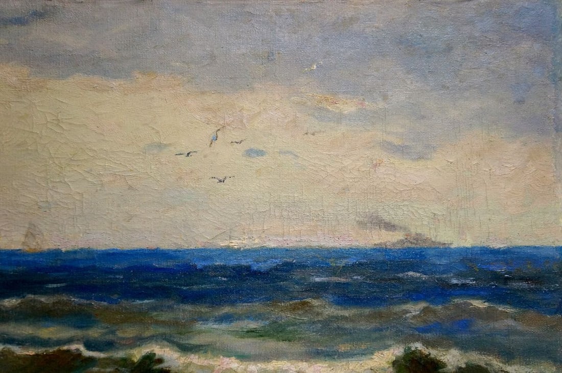 Oil painting Seascape Dobrzhansky Victor Mikhailovich - 4