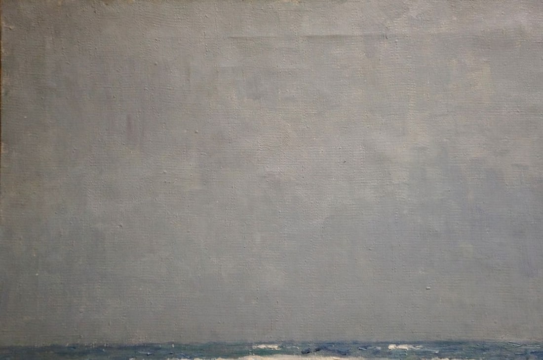 Oil painting Shore landscape Sulimenko Petr Stepanovich - 3