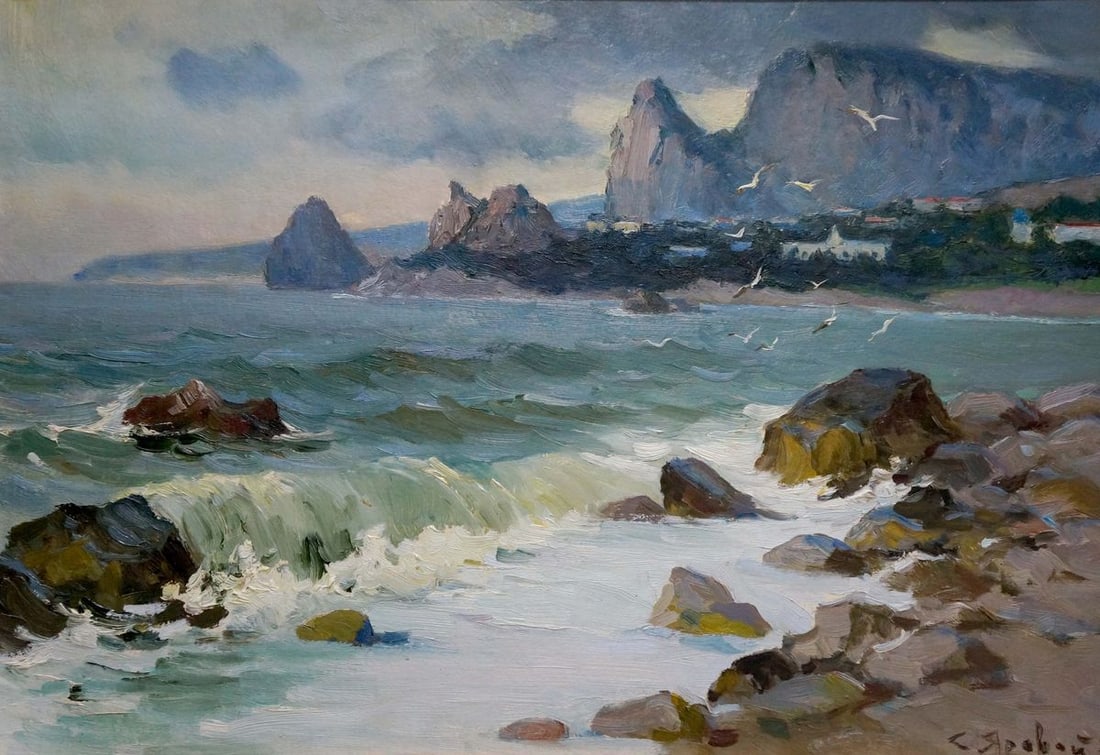 Oil painting Seascape Yarovoy Stepan Kalinovich - 2